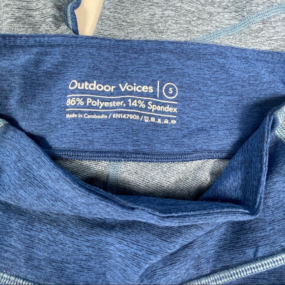 Bundle Outdoor Voices 7/8 Two-Tone Leggings - Picture 6 of 9